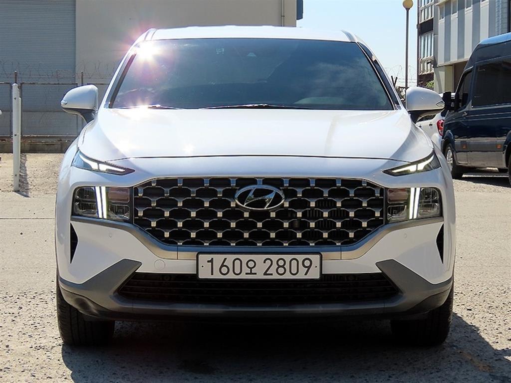 2022 Hyundai Santa Fe Gasoline Blanco - Imagen 1
