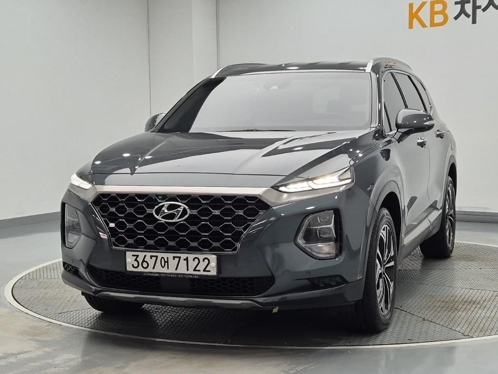 2019 Hyundai Santa Fe TM Gris - Imagen 1