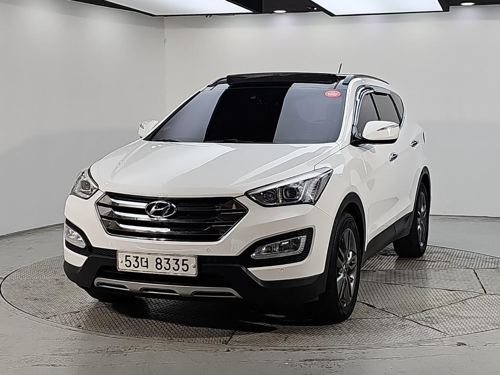 2013 Hyundai Santa Fe DM Blanco - Imagen 1