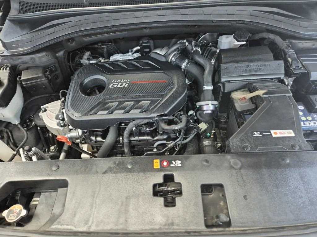 2019 Hyundai Santa Fe TM Negro - Miniatura 5
