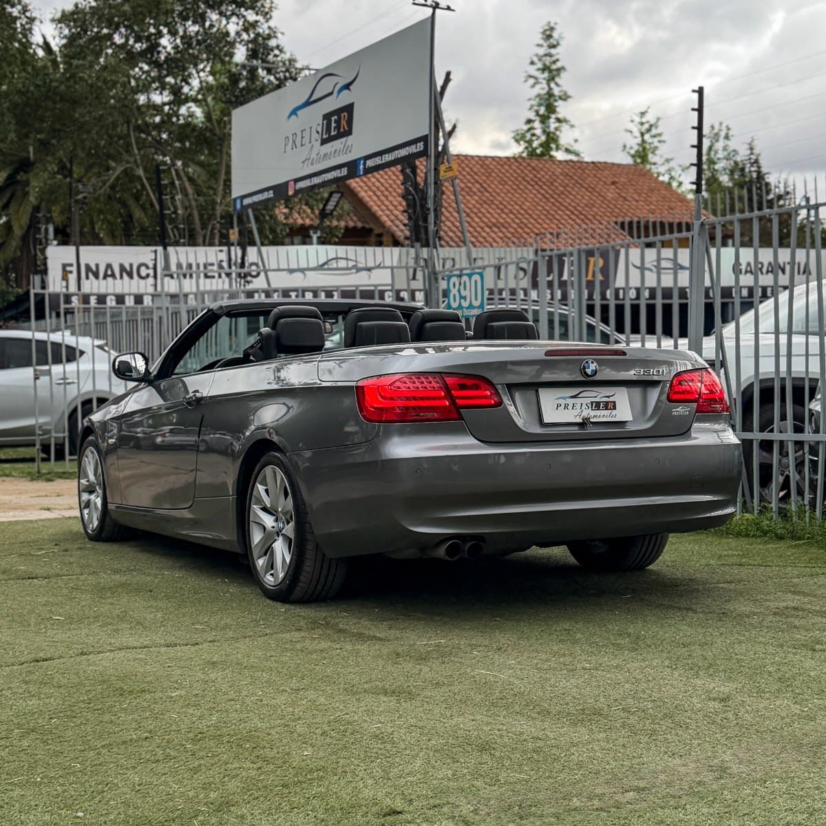 2012 BMW 330 CABRIOLET Gris - Miniatura 7
