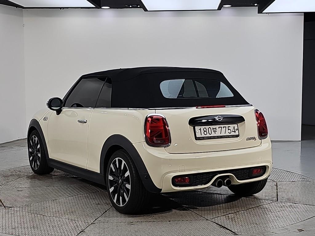 2019 MINI Cooper Convertible Ref 427069 Gasoline Blanco - Miniatura 3
