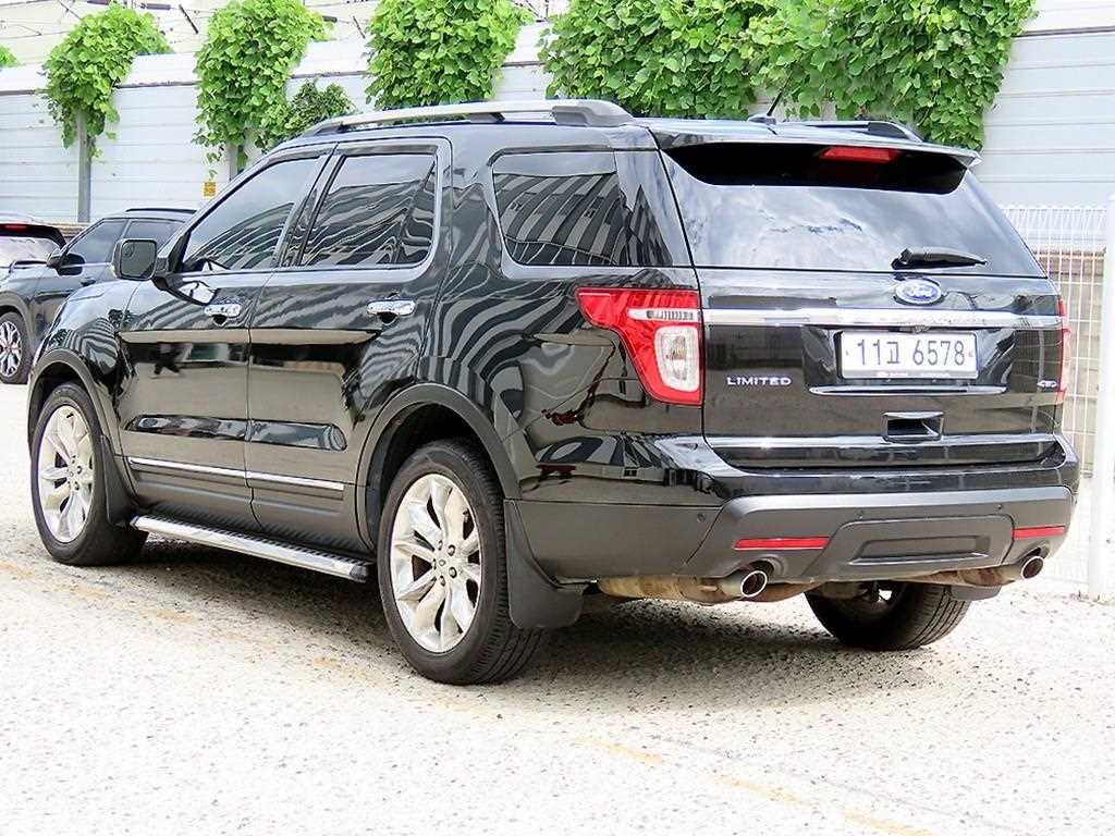 2015 Ford Explorer 3.5 Negro - Miniatura 3