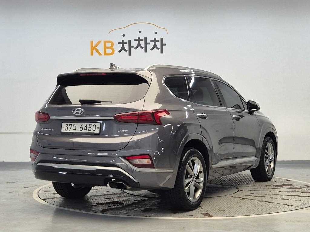 2019 Hyundai Santa Fe TM Blanco - Miniatura 3