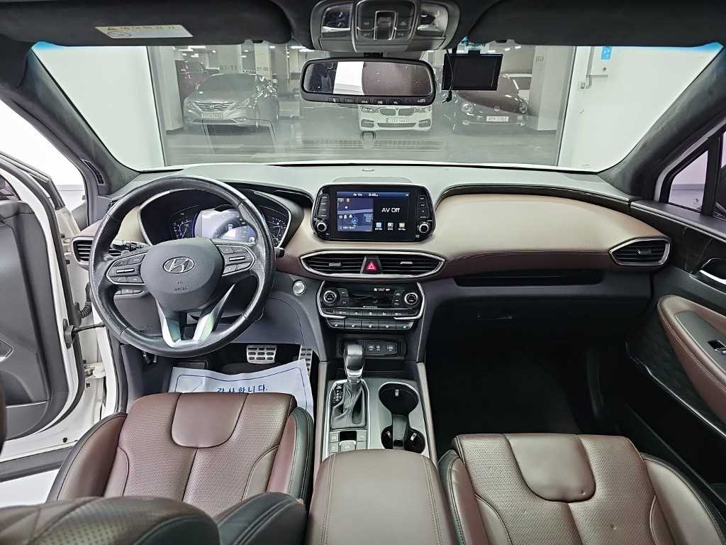 2020 Hyundai Santa Fe TM Blanco - Miniatura 7