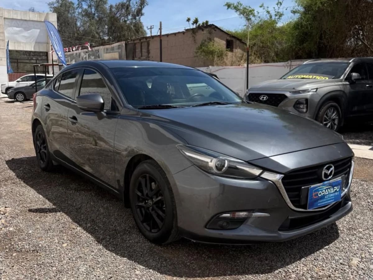 2017 Mazda 3 2.0 Gris - Miniatura 2