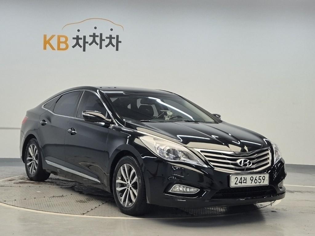 2011 Hyundai Grandeur Ref 427460 Diesel Negro - Miniatura 4