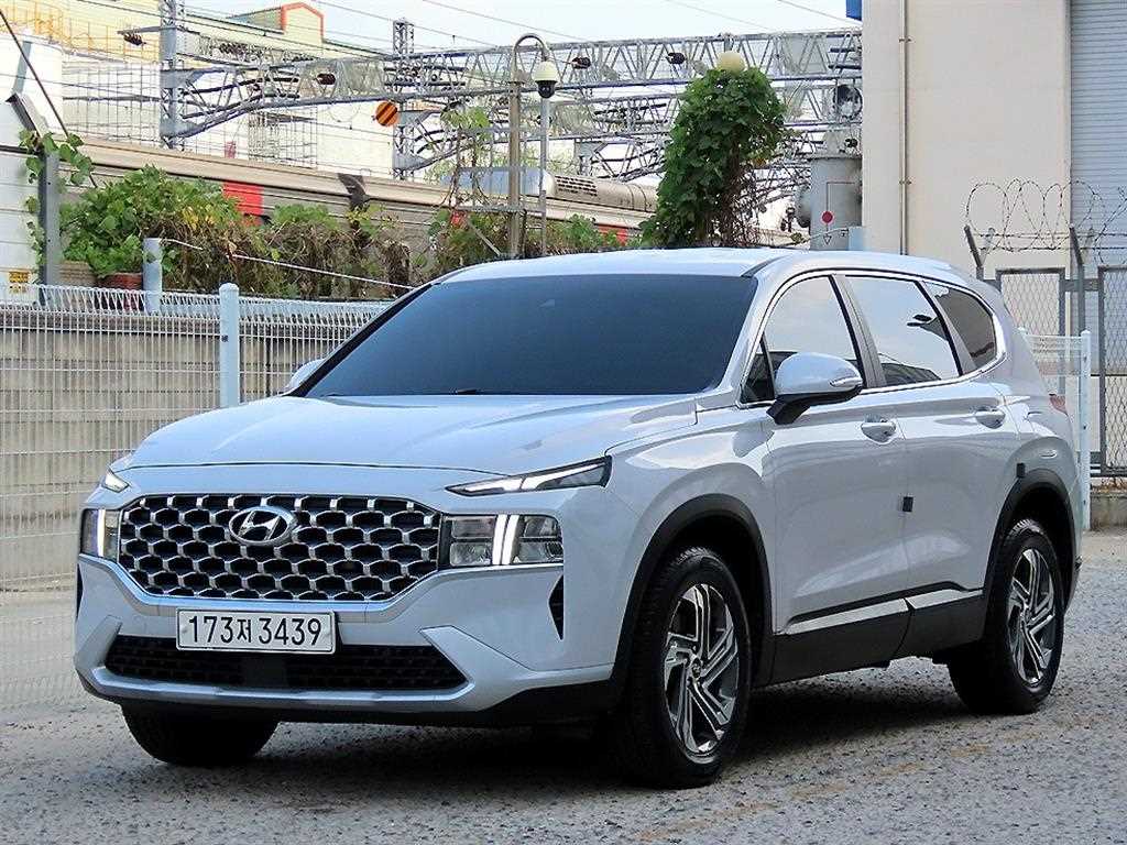 2021 Hyundai Santa Fe Diesel Blanco - Miniatura 2