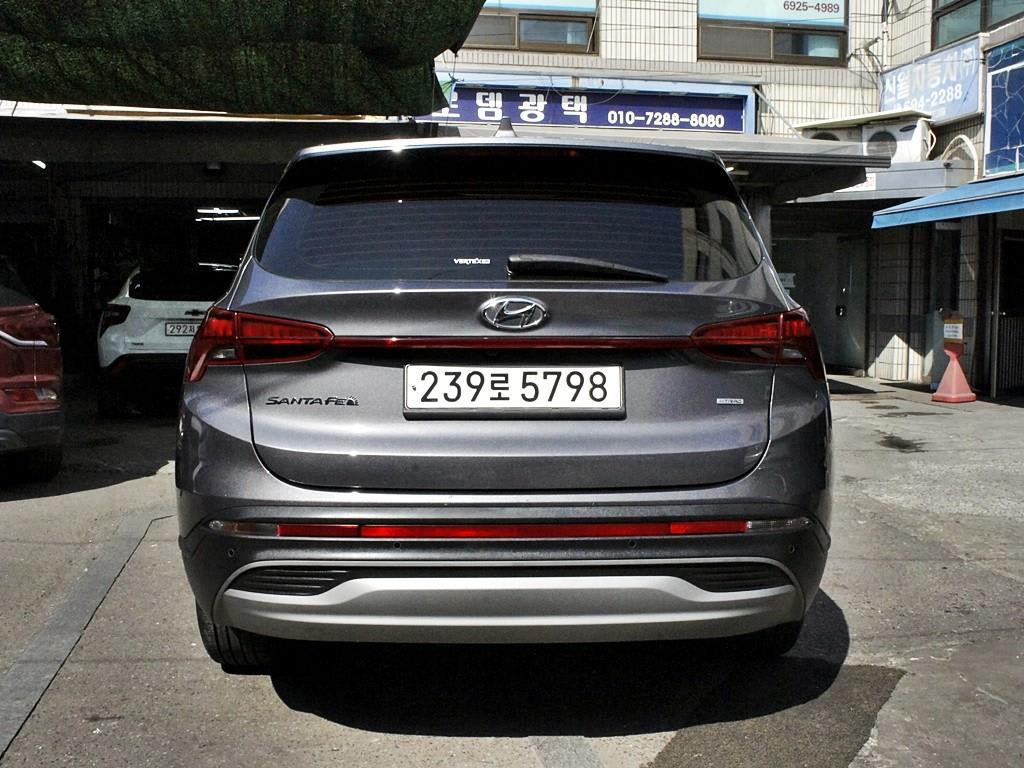 2021 Hyundai Santa Fe Diesel Gris - Miniatura 3
