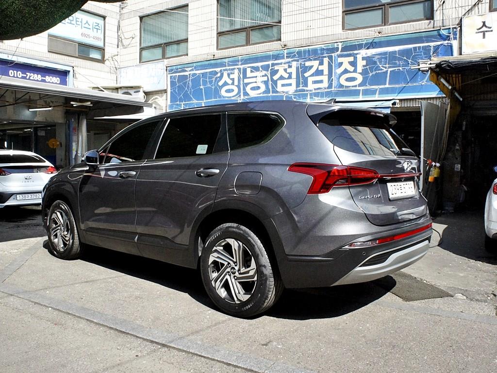 2021 Hyundai Santa Fe Diesel Gris - Miniatura 4