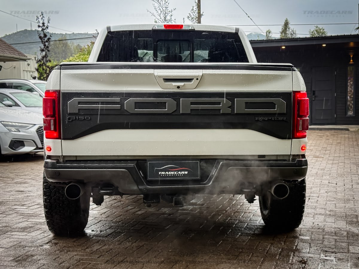 2019 Ford F150 RAPTOR 3.5 AUT 4X4 Blanco - Miniatura 5