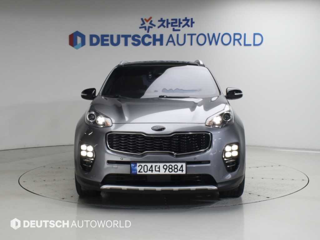 2016 Kia Sportage Diesel Gris - Miniatura 3
