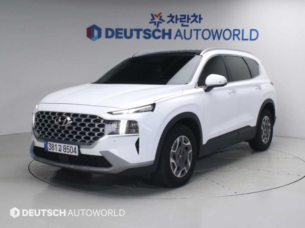 2022 Hyundai Santa Fe Hybrid Blanco - Imagen 1