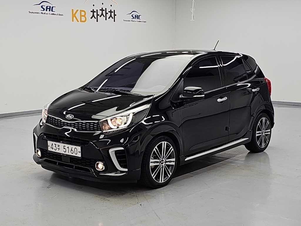2017 KIA Morning Ref 427709 Gasoline Negro - Imagen 1