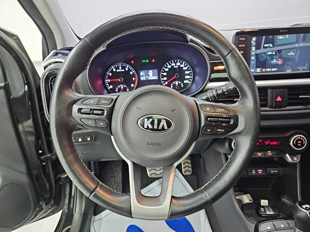 2017 KIA Morning Ref 427709 Gasoline Negro - Miniatura 9