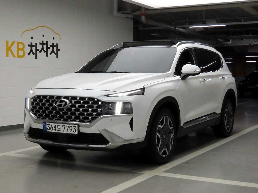 2022 Hyundai Santa Fe Hybrid Blanco - Imagen 1