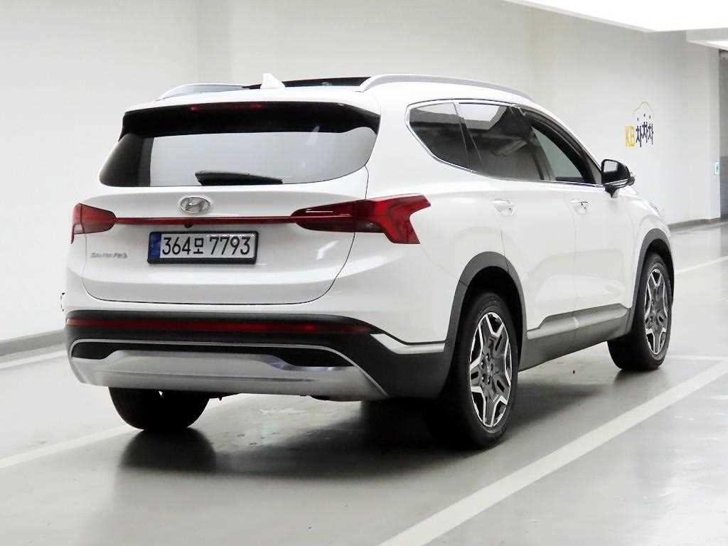 2022 Hyundai Santa Fe Hybrid Blanco - Miniatura 4