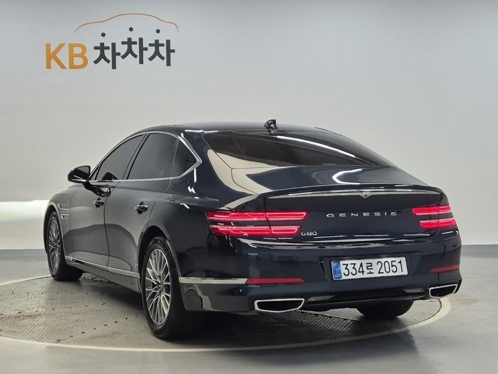 2022 Genesis G80 (RG3) Azul - Miniatura 2
