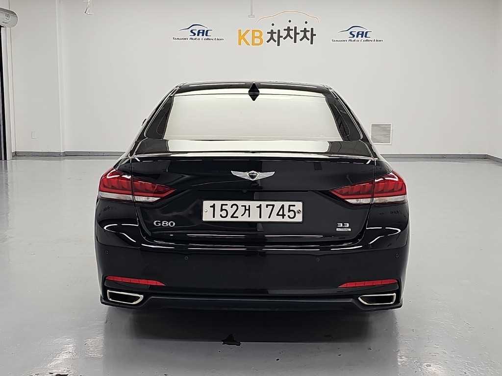 2016 Hyundai Genesis DH Negro - Miniatura 3