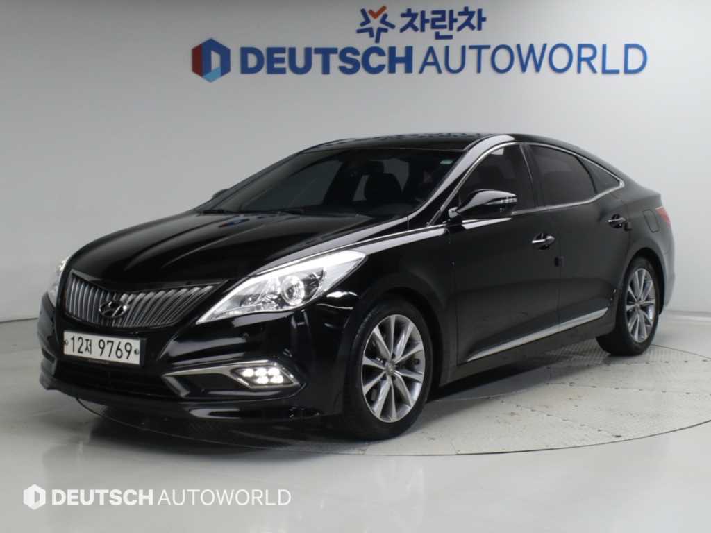 2015 Hyundai Grandeur Ref 428100 Gasoline Negro - Imagen 1