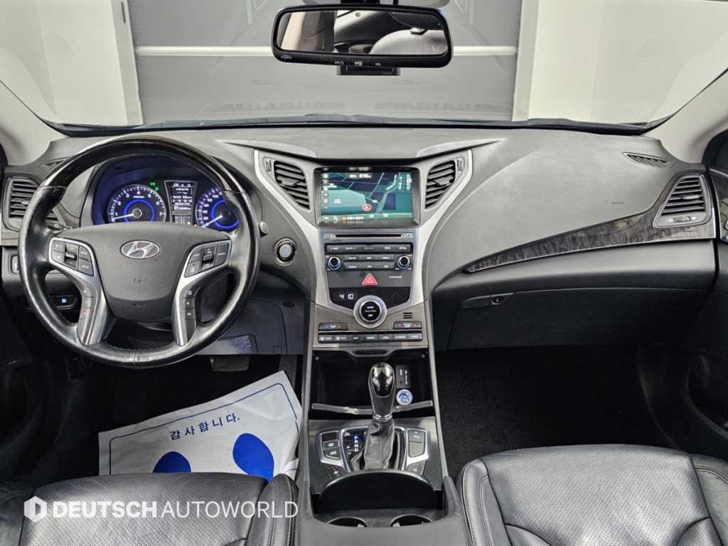 2015 Hyundai Grandeur Ref 428100 Gasoline Negro - Miniatura 7