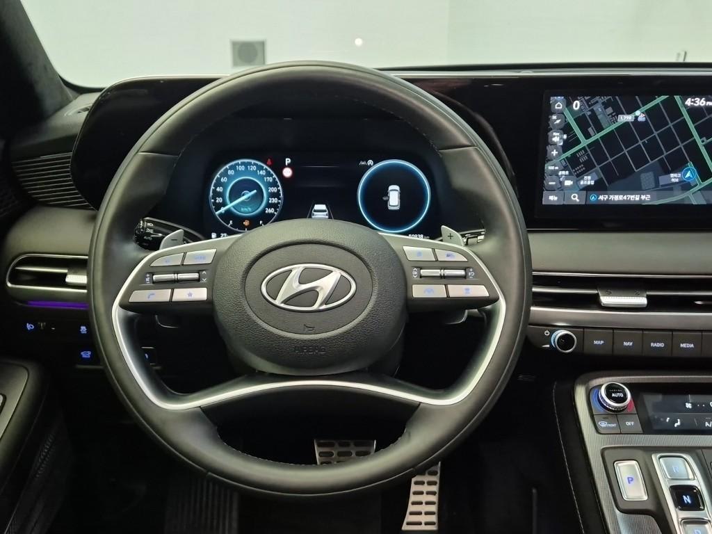 2024 Hyundai Palisade Gasoline Negro - Miniatura 9