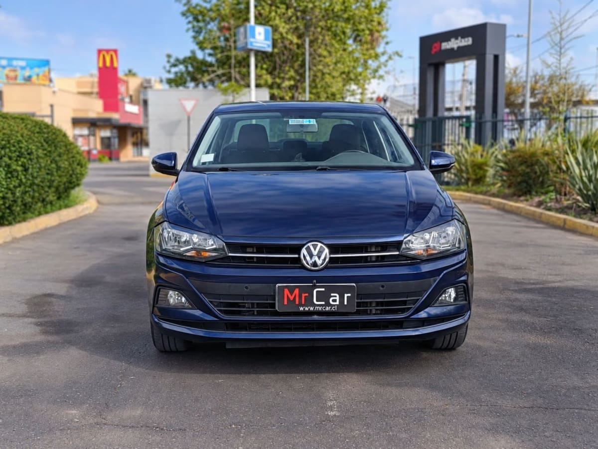 2019 Volkswagen Virtus Comfortline Azul - Imagen 1
