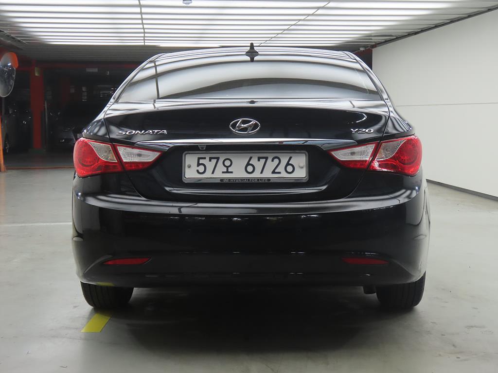 2010 Hyundai Sonata Ref 428077 Gasoline Negro - Miniatura 3