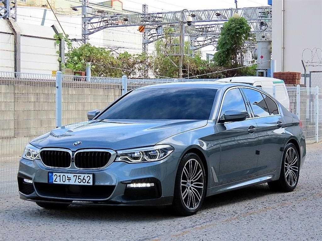 2019 BMW Serie 5 5 Series Ref 428417 Gasoline Gris - Miniatura 2