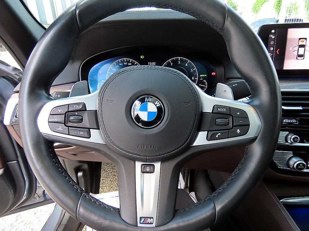 2019 BMW Serie 5 5 Series Ref 428417 Gasoline Gris - Miniatura 8