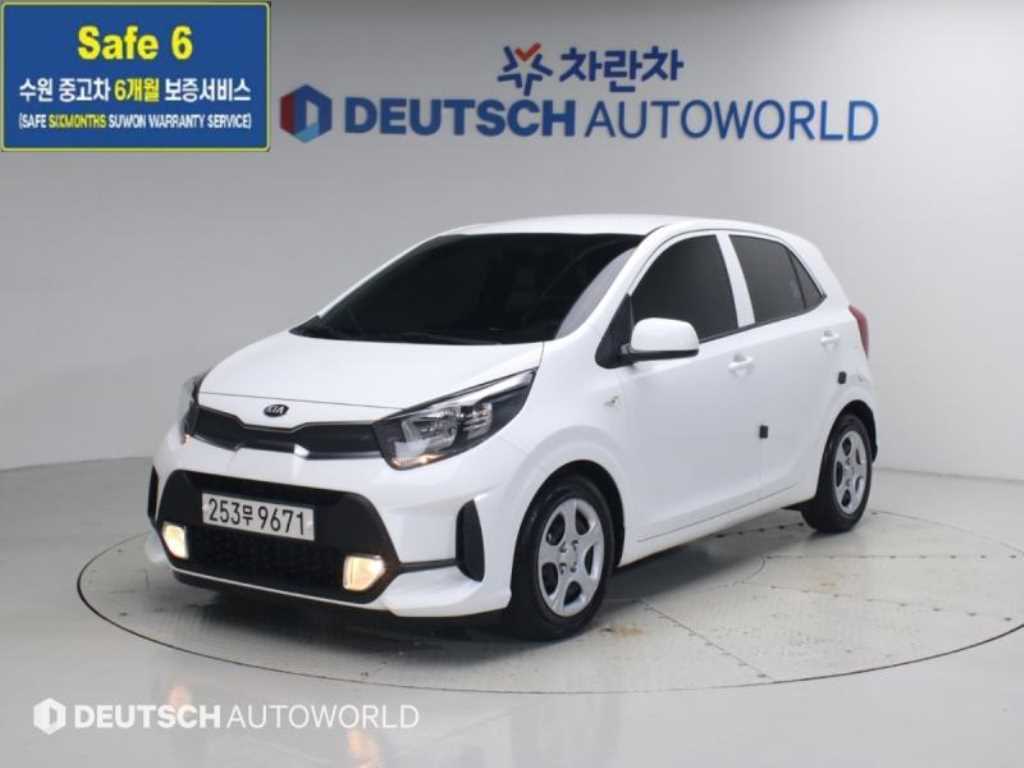 2021 KIA Morning Ref 428414 Gasoline Blanco - Imagen 1