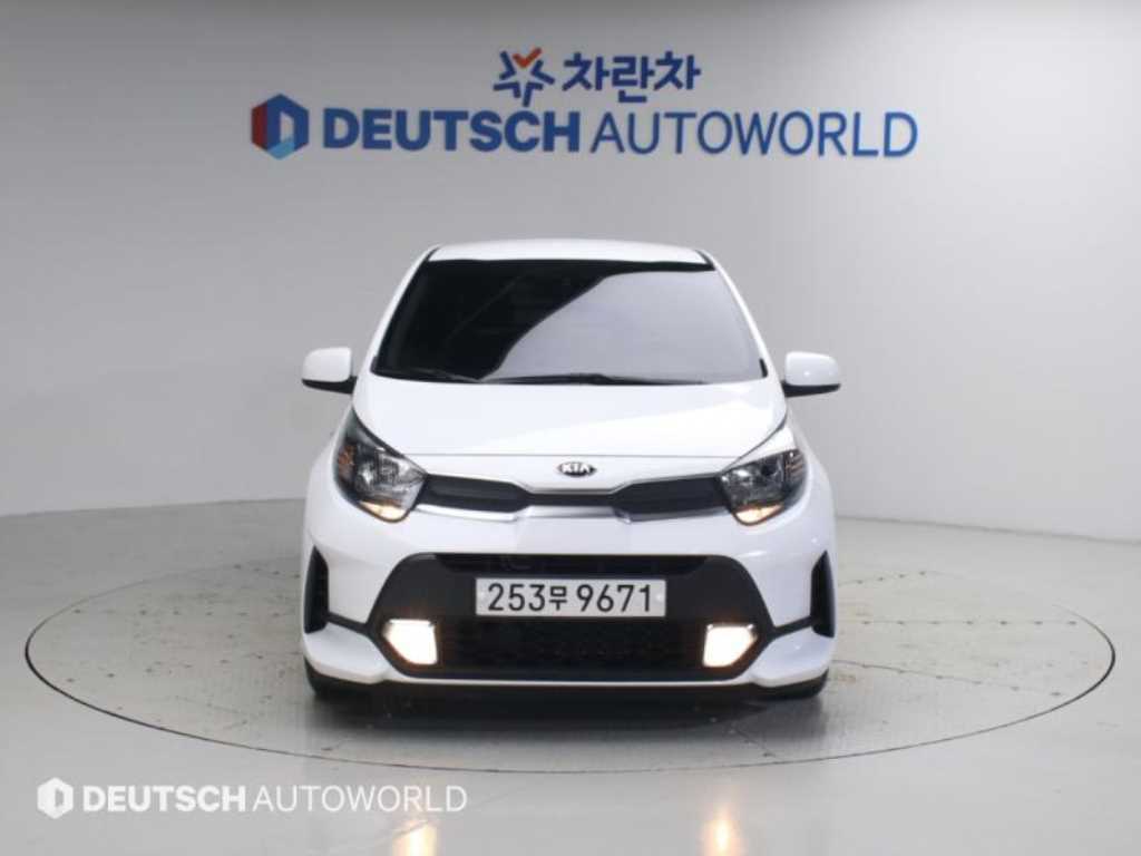 2021 KIA Morning Ref 428414 Gasoline Blanco - Miniatura 3