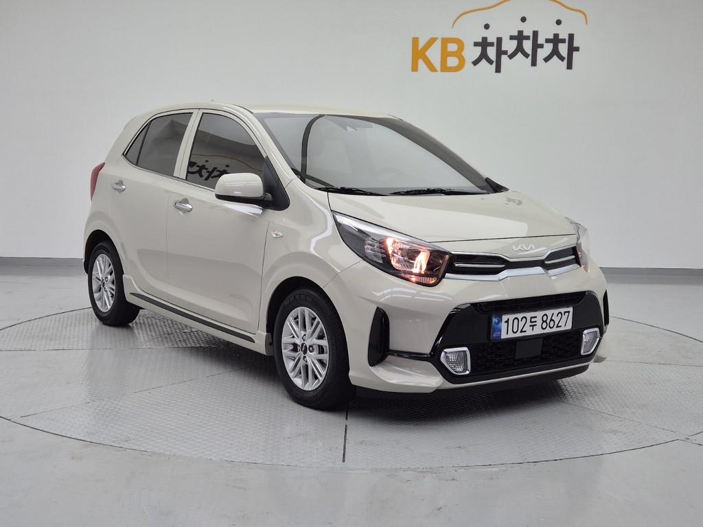 2023 KIA Morning Ref 428412 Gasoline Blanco - Miniatura 2