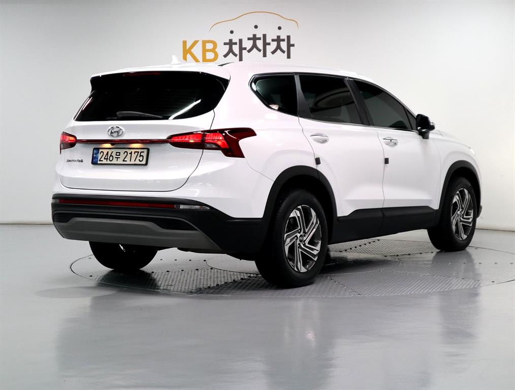 2021 Hyundai Santa Fe Gasoline Blanco - Miniatura 3
