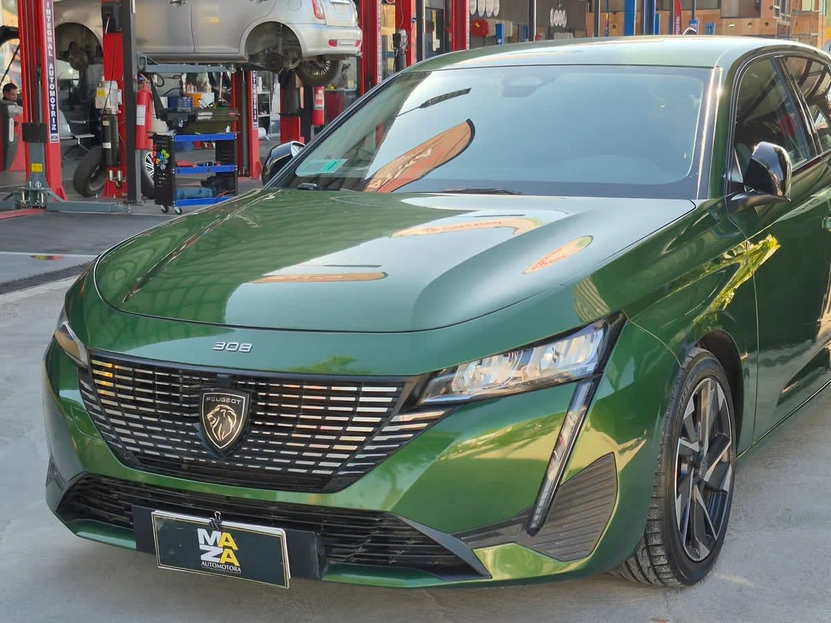 2022 Peugeot 308 BLUEHDI Verde - Miniatura 6