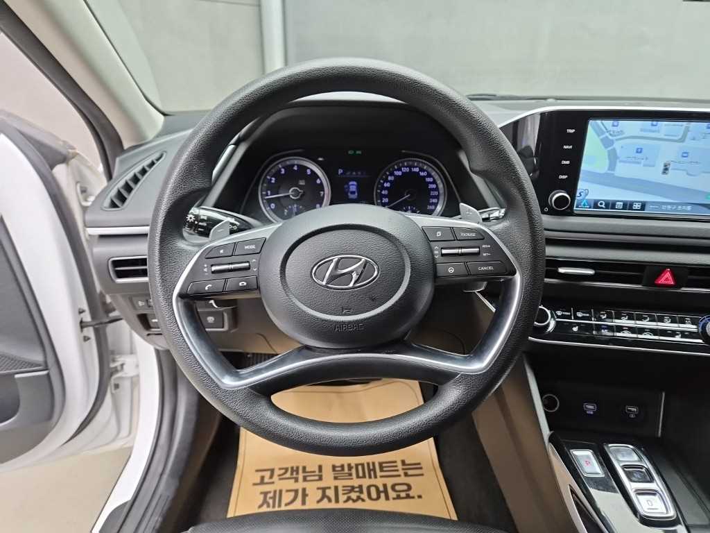 2020 Hyundai Sonata Ref 428628 Diesel Blanco - Miniatura 9