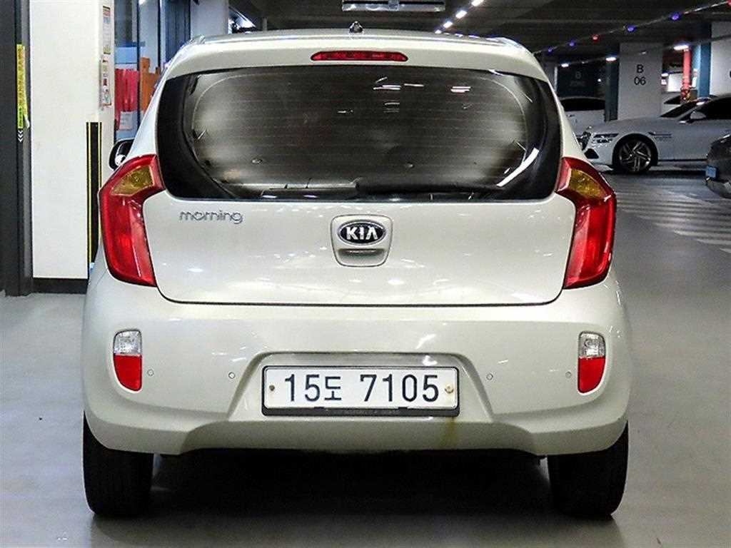 2012 KIA Morning Ref 428621 Gasoline Blanco - Miniatura 5