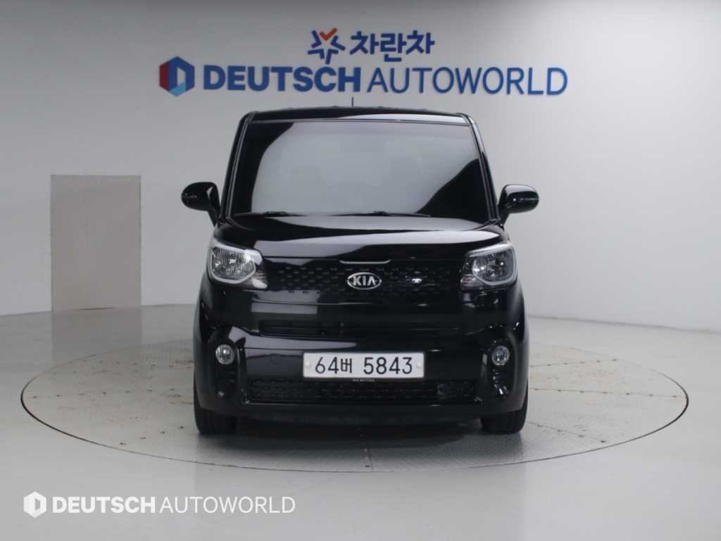 2018 KIA Ray Ref 428609 Gasoline Negro - Imagen 1