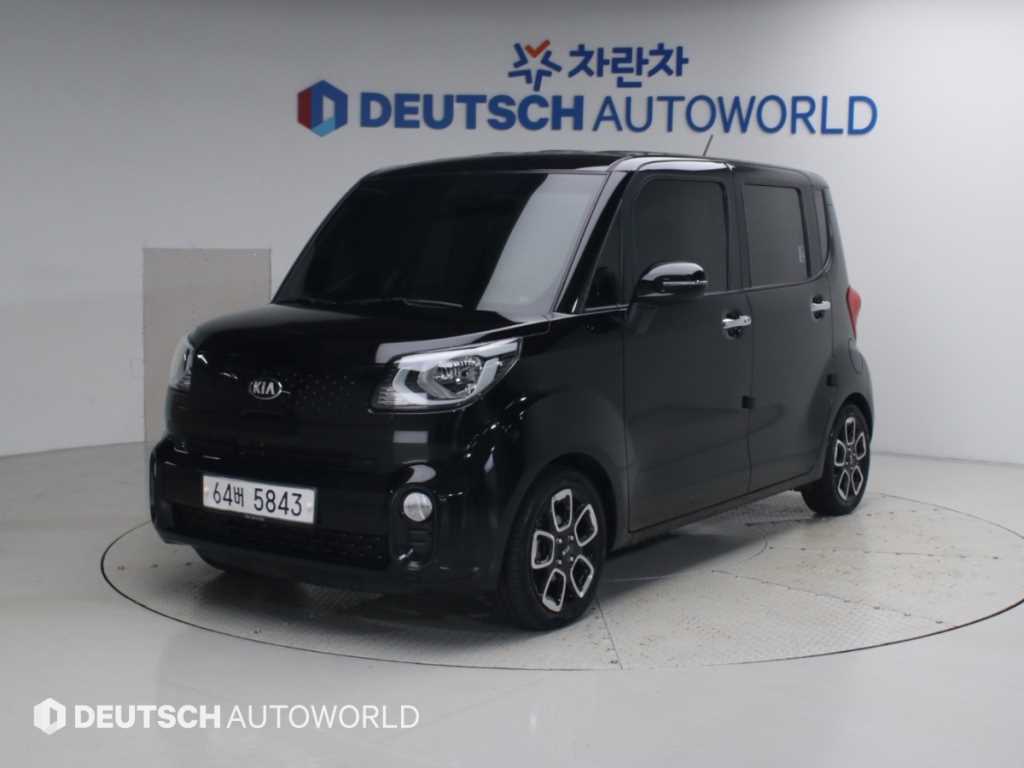 2018 KIA Ray Ref 428609 Gasoline Negro - Miniatura 2