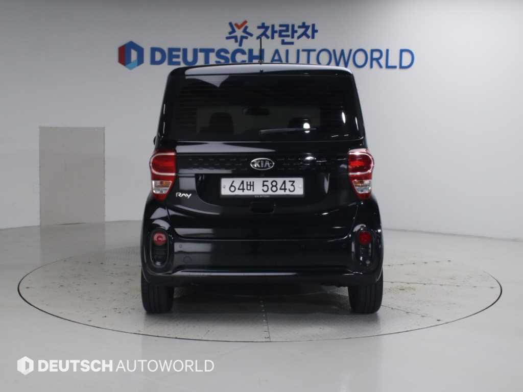 2018 KIA Ray Ref 428609 Gasoline Negro - Miniatura 4