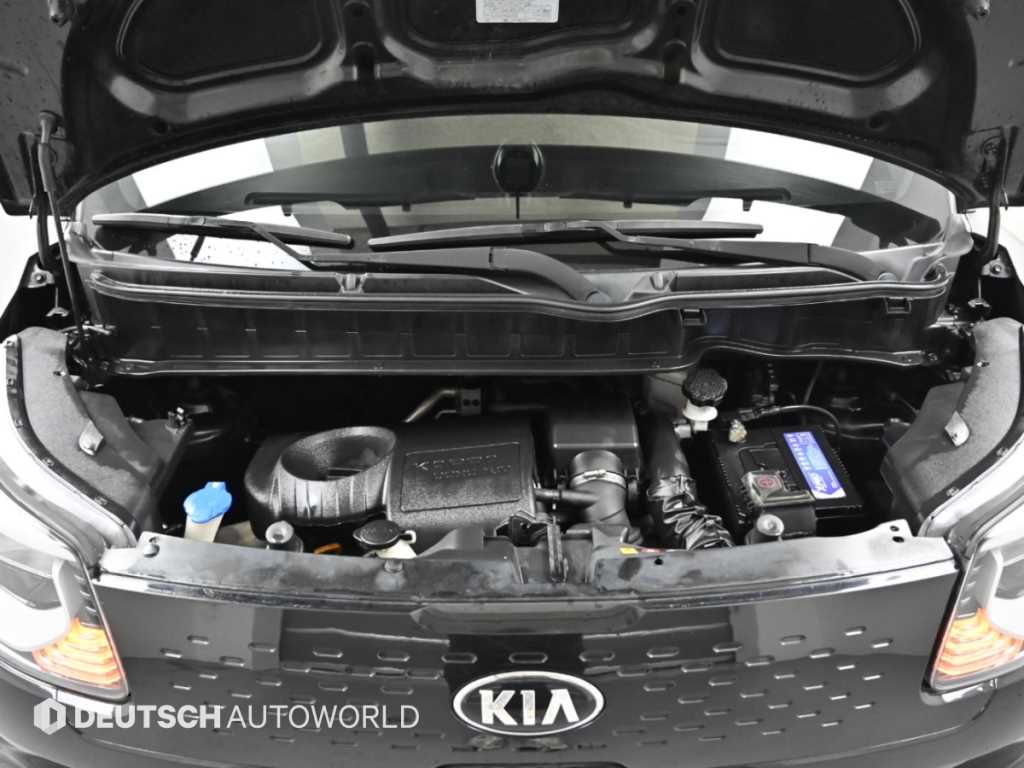 2018 KIA Ray Ref 428609 Gasoline Negro - Miniatura 6