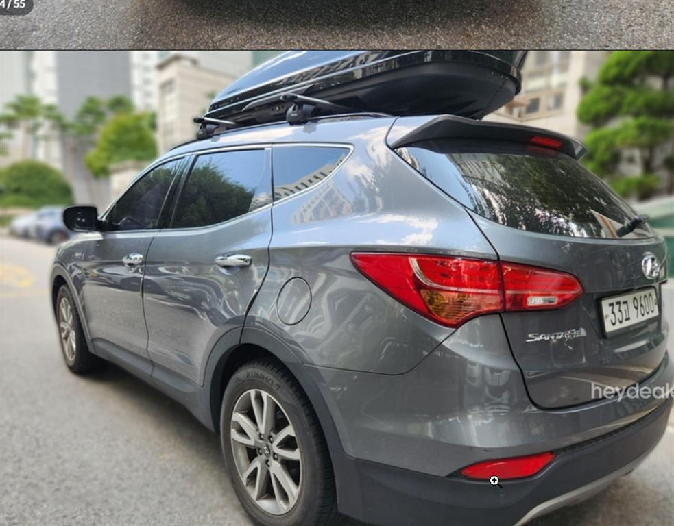 2013 Hyundai Santa Fe DM Gris - Miniatura 5