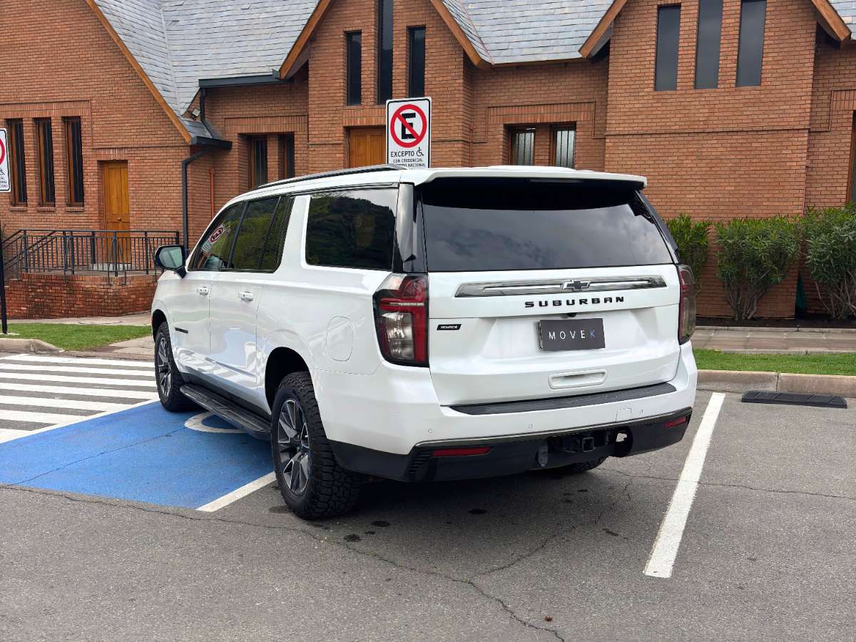 2021 Chevrolet SUBURBAN Z71 Blanco - Miniatura 6