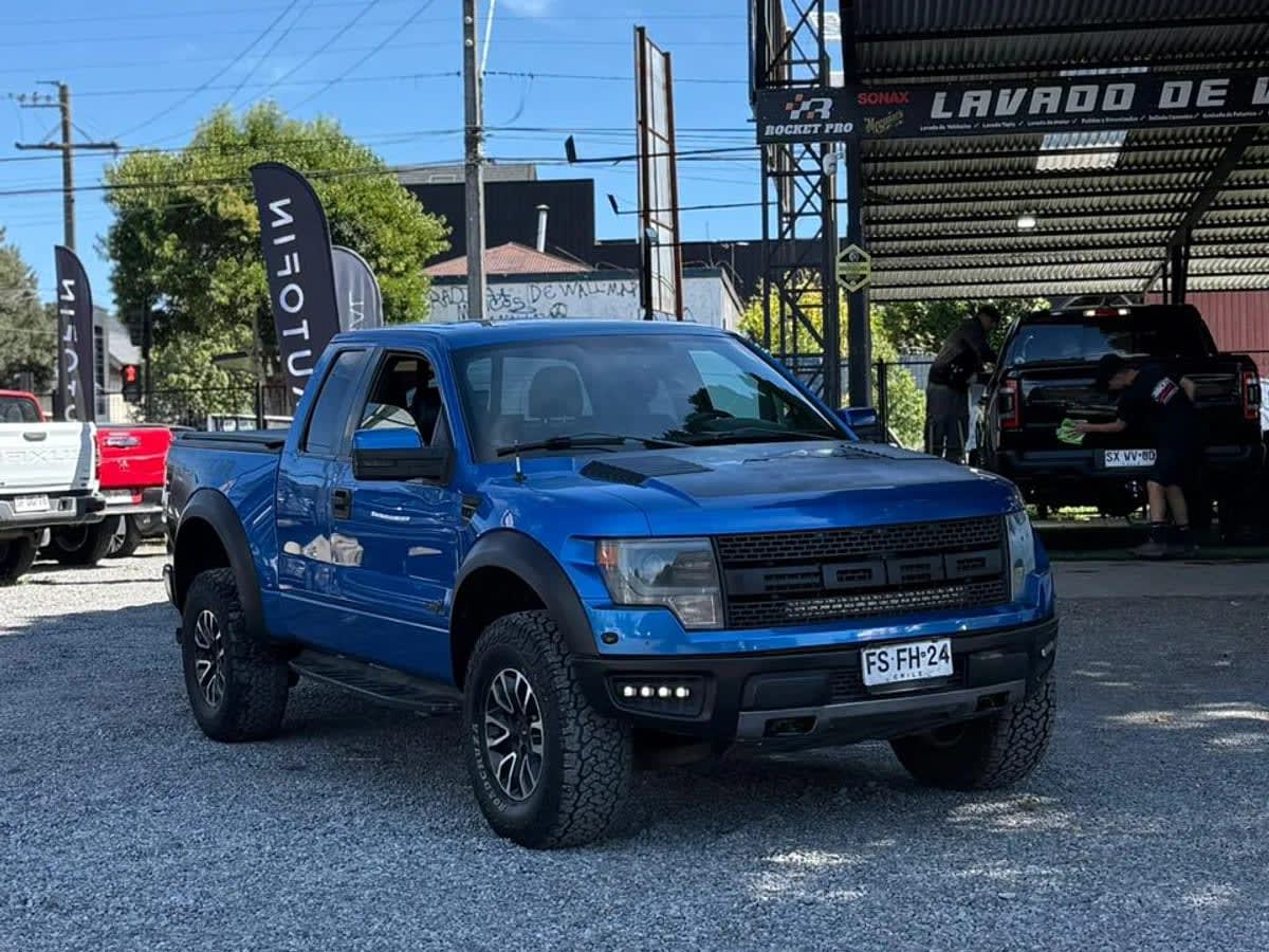 2013 Ford F-150 Raptor cvt Azul - Imagen 1