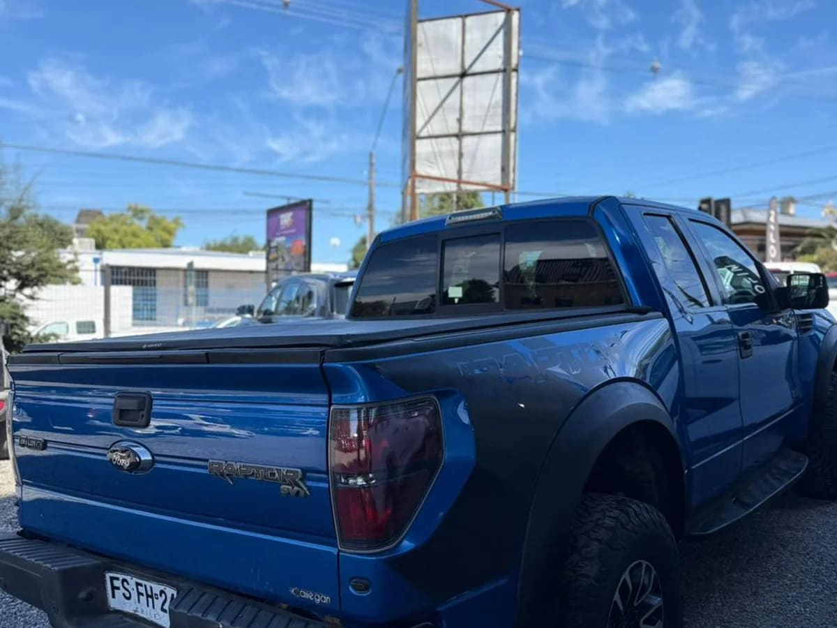 2013 Ford F-150 Raptor cvt Azul - Miniatura 9