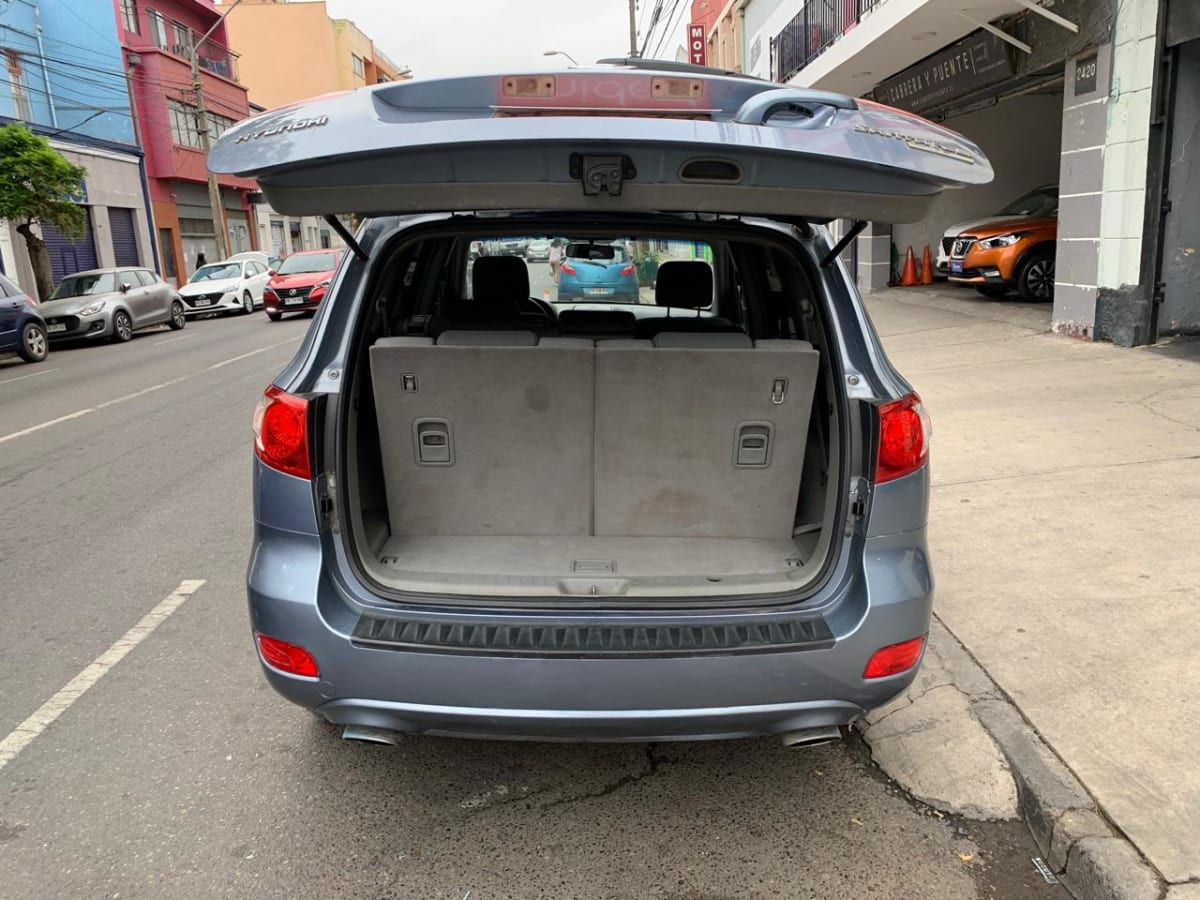 2007 Hyundai SANTA FE FULL Celeste - Miniatura 10