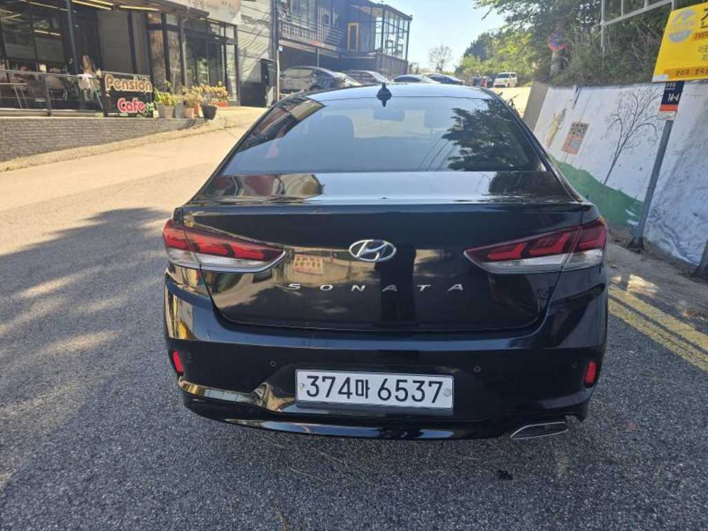 2018 Hyundai Sonata Ref 428694 Diesel Negro - Miniatura 3