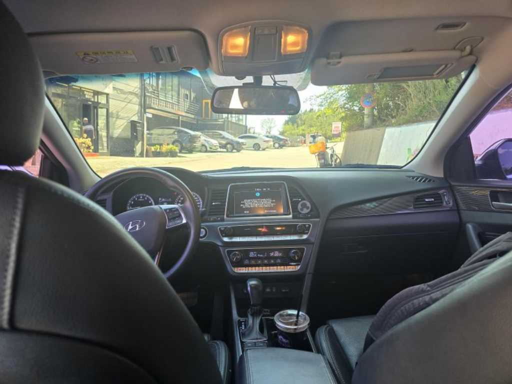 2018 Hyundai Sonata Ref 428694 Diesel Negro - Miniatura 5