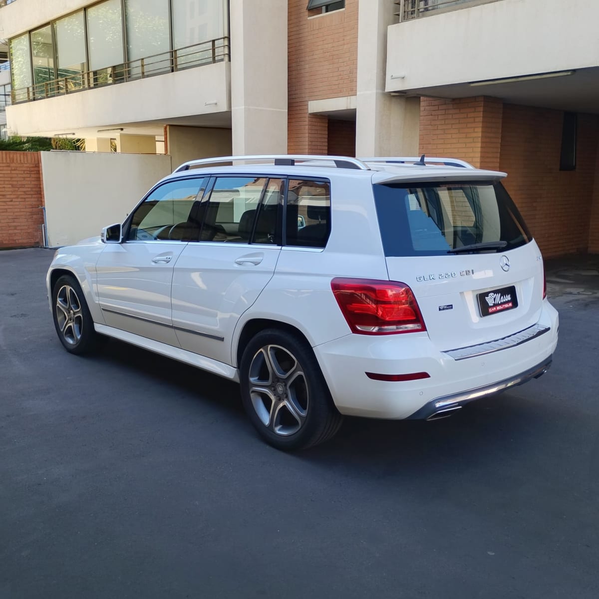 2013 MERCEDES BENZ GLK 220 Blanco - Miniatura 2