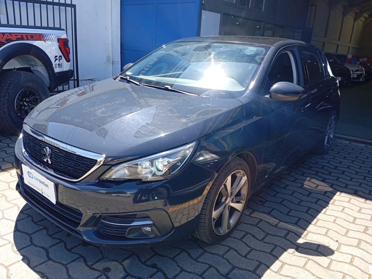 2019 Peugeot 308 ALLURE Bluehdi Gris - Imagen 1
